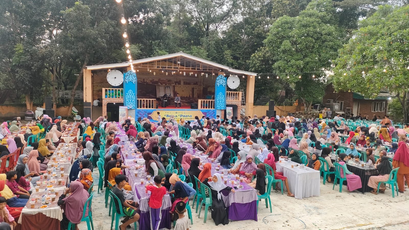 Yayasan Yatim Piatu Satu Benih menggelar acara Buka Bersama dan Santunan Dhuafa serta Anak Yatim pada Senin, 10 Maret 2025